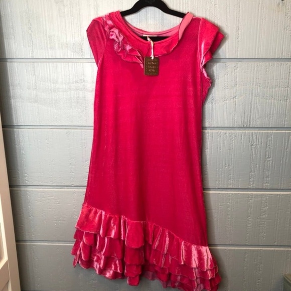 Lemon Loves Lime Other - Lemon Loves Lime Pink Velvet Dress 10 Lemon Loves Lime Other - Lemon Loves Lime Pink Velvet Dress 10